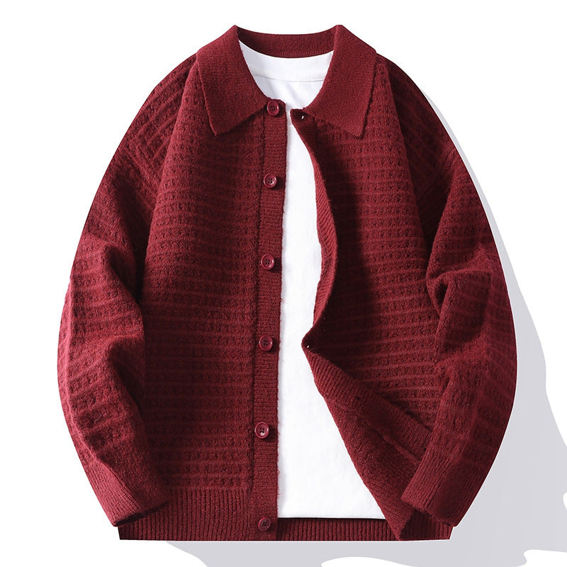 New Fashion Casual Sweater Cardigan Men