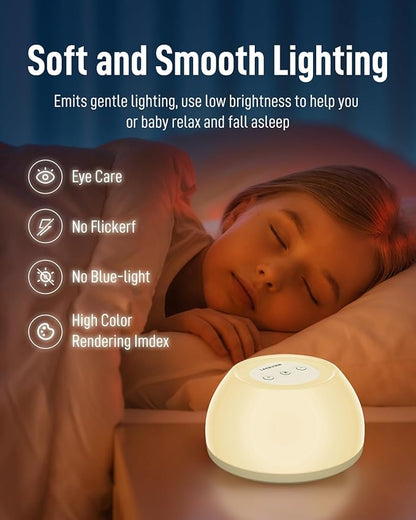 Small Table Lamp, 10 Way Dimmable Warm White, Bedroom Night Light with USB Port, RGB Color Changing Desk Lamp, Table Lamp Modern for Kids Room Living Room Office Dorm