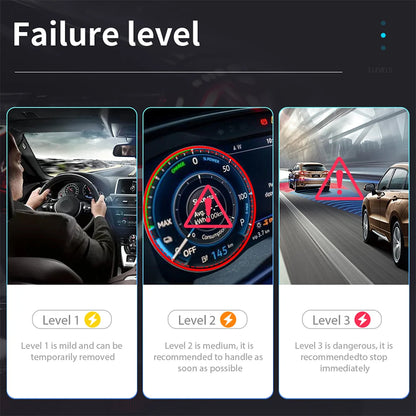 V2.1 OBDII ELM327 Car Engine Fault Code Reader OBD2 Bluetooth 4.2 Scanner EOBD Car Diagnostic Tool For IOS/Android Phone