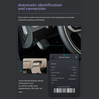 V2.1 OBDII ELM327 Car Engine Fault Code Reader OBD2 Bluetooth 4.2 Scanner EOBD Car Diagnostic Tool For IOS/Android Phone